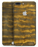 Gold Standard WaterColor Brushed V3 - Skin-kit for the iPhone 8 or 8 Plus