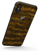 Gold Standard WaterColor Brushed V3 - iPhone X Skin-Kit