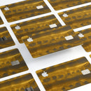 Gold Standard WaterColor Brushed V4 - Premium Protective Decal Skin-Kit for the Apple Credit Card