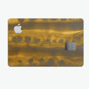 Gold Standard WaterColor Brushed V4 - Premium Protective Decal Skin-Kit for the Apple Credit Card