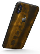 Gold Standard WaterColor Brushed V4 - iPhone X Skin-Kit