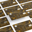 Gold Standard WaterColor Flake V1 - Premium Protective Decal Skin-Kit for the Apple Credit Card