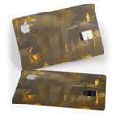 Gold Standard WaterColor Flake V1 - Premium Protective Decal Skin-Kit for the Apple Credit Card