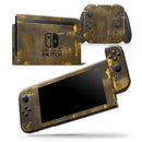 Gold Standard WaterColor Flake V1 - Vinyl Skin Wrap for Nintendo Switch 2, OLED, Lite, Pro Controller, Wii & Classic Handhelds
