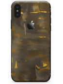 Gold Standard WaterColor Flake V1 - iPhone X Skin-Kit