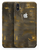 Gold Standard WaterColor Flake V1 - iPhone X Skin-Kit