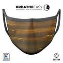 Gold Standard WaterColor V1 - Made in USA Mouth Cover Unisex Anti-Dust Cotton Blend Reusable & Washable Face Mask with Adjustable Sizing for Adult or Child