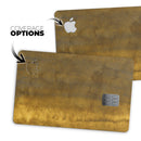 Gold Standard WaterColor V2 - Premium Protective Decal Skin-Kit for the Apple Credit Card