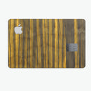 Gold Standard ZebraWood - Premium Protective Decal Skin-Kit for the Apple Credit Card