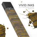 Gold Standard ZebraWood V2 - Premium Decal Protective Skin-Wrap Sticker compatible with the Juul Labs vaping device