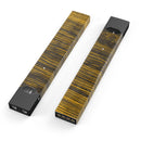 Gold Standard ZebraWood V2 - Premium Decal Protective Skin-Wrap Sticker compatible with the Juul Labs vaping device