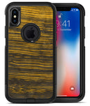 Gold Standard ZebraWood V2 - iPhone X OtterBox Case & Skin Kits