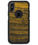 Gold Standard ZebraWood V2 - iPhone X OtterBox Case & Skin Kits