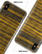Gold Standard ZebraWood - iPhone X Clipit Case
