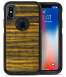 Gold Standard ZebraWood - iPhone X OtterBox Case & Skin Kits
