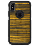 Gold Standard ZebraWood - iPhone X OtterBox Case & Skin Kits