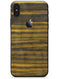 Gold Standard ZebraWood - iPhone X Skin-Kit