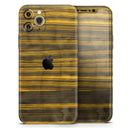 Gold Standard ZebraWood  - Protective Skin Wrap & Decal – Compatible with iPhone SE to iPhone 17 Pro Max (All Models)