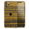 Gold Standard ZebraWood - Skin-Kit compatible with the Apple iPhone 13, 13 Pro Max, 13 Mini, 13 Pro, iPhone 12, iPhone 11 (All iPhones Available)