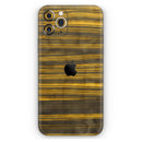 Gold Standard ZebraWood  - Protective Skin Wrap & Decal – Compatible with iPhone SE to iPhone 17 Pro Max (All Models)