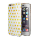 Gold Watercolor Stars iPhone 6/6s or 6/6s Plus 2-Piece Hybrid INK-Fuzed Case