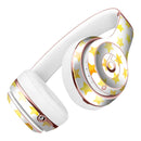 Gold Watercolor Stars Full-Body Skin Kit for the Beats by Dre Solo 3 Wireless Headphones