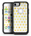 Gold Watercolor Stars - iPhone 7 or 8 OtterBox Case & Skin Kits
