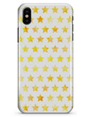 Gold Watercolor Stars - iPhone X Clipit Case