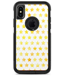 Gold Watercolor Stars - iPhone X OtterBox Case & Skin Kits