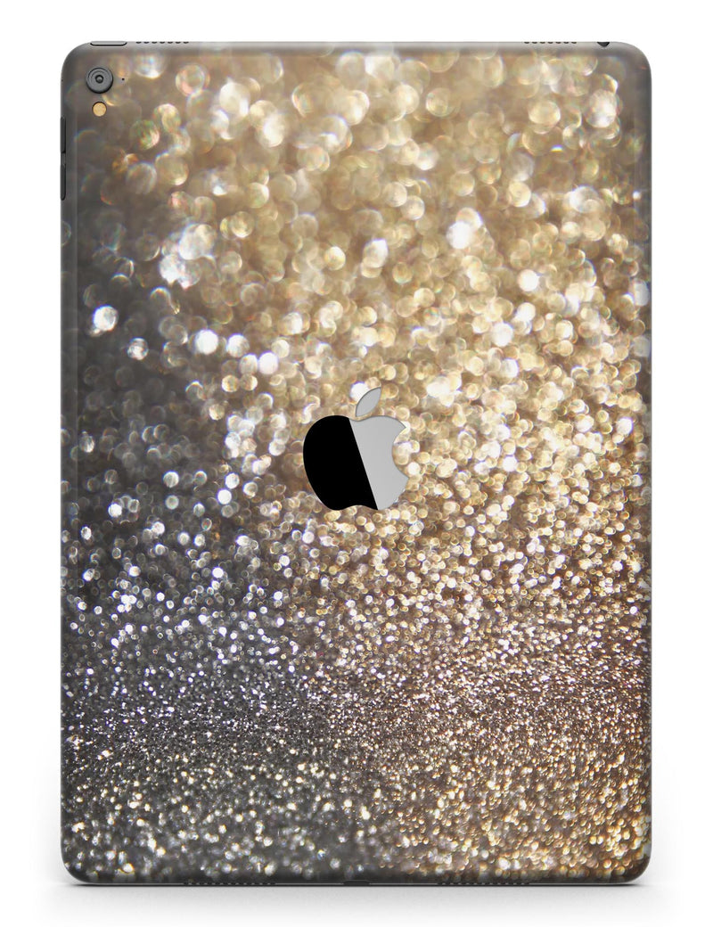 Gold and Black Unfocused Glimmering RainFall - iPad Pro 97 - View 3.jpg