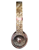 Gold and Black Unfocused Glimmering RainFall Full-Body Skin Kit for the Beats by Dre Solo 3 Wireless Headphones