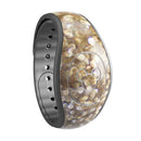 Gold and Black Unfocused Glimmering RainFall - Decal Skin Wrap Kit for the Disney Magic Band