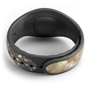 Gold and Black Unfocused Glimmering RainFall - Decal Skin Wrap Kit for the Disney Magic Band