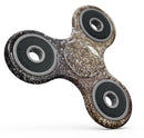 Gold and Black Unfocused Glimmering RainFall Full-Body Fidget Spinner Skin-Kit