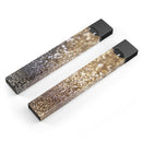 Gold and Black Unfocused Glimmering RainFall - Premium Decal Protective Skin-Wrap Sticker compatible with the Juul Labs vaping device