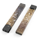 Gold and Black Unfocused Glimmering RainFall - Premium Decal Protective Skin-Wrap Sticker compatible with the Juul Labs vaping device