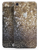 Gold and Black Unfocused Glimmering RainFall - Skin-kit for the iPhone 8 or 8 Plus