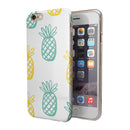 Gold and Mint Pineapple iPhone 6/6s or 6/6s Plus 2-Piece Hybrid INK-Fuzed Case