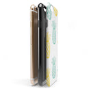 Gold and Mint Pineapple iPhone 6/6s or 6/6s Plus 2-Piece Hybrid INK-Fuzed Case