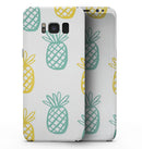 Gold and Mint Pineapple - Samsung Galaxy S8 Full-Body Skin Kit