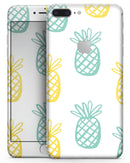 Gold and Mint Pineapple - Skin-kit for the iPhone 8 or 8 Plus
