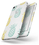 Gold and Mint Pineapple - Skin-kit for the iPhone 8 or 8 Plus