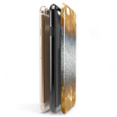 Gold and Silver Unfocused Orbs of Glowing Light iPhone 6/6s or 6/6s Plus 2-Piece Hybrid INK-Fuzed Case