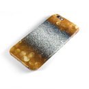 Gold and Silver Unfocused Orbs of Glowing Light iPhone 6/6s or 6/6s Plus 2-Piece Hybrid INK-Fuzed Case