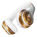 Gold and Silver Unfocused Orbs of Glowing Light Full-Body Skin Kit for the Beats by Dre Solo 3 Wireless Headphones