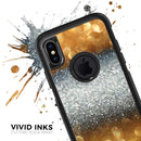 Gold and Silver Unfocused Orbs of Glowing Light - Skin Kit for the iPhone OtterBox Cases