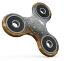 Gold and Silver Unfocused Orbs of Glowing Light Full-Body Fidget Spinner Skin-Kit