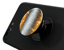 Gold and Silver Unfocused Orbs of Glowing Light - Skin Kit for PopSockets and other Smartphone Extendable Grips & Stands