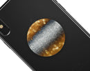 Gold and Silver Unfocused Orbs of Glowing Light - Skin Kit for PopSockets and other Smartphone Extendable Grips & Stands