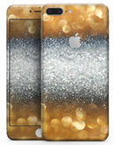 Gold and Silver Unfocused Orbs of Glowing Light - Skin-kit for the iPhone 8 or 8 Plus